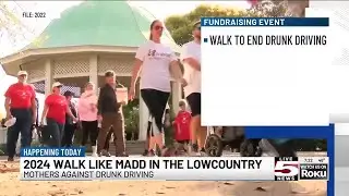 VIDEO: Mothers Against Drunk Driving holding annual Walk Like MADD event Saturday