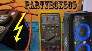 JBL Partybox 300 - Power Consumption