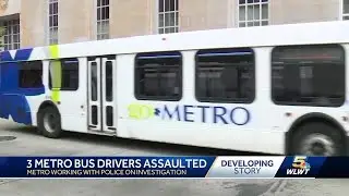 Cincinnati Metro: Three operators injured during assaults Saturday night