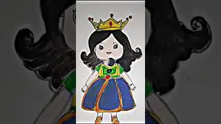 princess sketch......... 😊#artandcraft #youtubeshorts #art #sketch #pencilportrsit #viralvideo