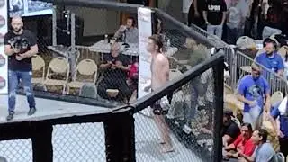 Austin Cook first MMA fight walk out