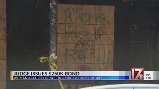 Judge issues $250,000 bond for woman in House of Art Fire
