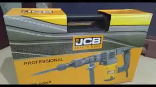 JCB H5KP DEMOLITION HAMMER UNBOXING REVIEW ENGLISH
