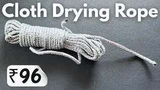 Cloth Drying Rope | Nylon Synthetic Laundry Line Rope | Laundry Clothesline | Clothes Drying Line
