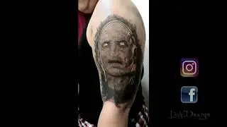 Voldemort Tattoo by Oliver St&ouml;ckert 