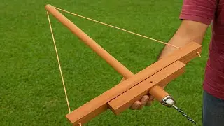 Genius Craftsman! Turn Wood Into A Powerful Drill 🔨 | 99% Don't Know This Secret!