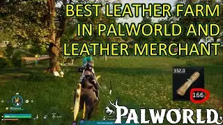 Кожевенная ферма Palworld. Лучшая кожевенная ферма и место для торговли кожей в Palworld.