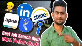 Top 5 Job Search Apps In India | Best Job Portal In India | Job Search Apps | #jobvacancy 