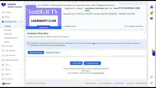 LAZBEAUTY CAMPAIGN HOW TO JOIN  IN LAZADA