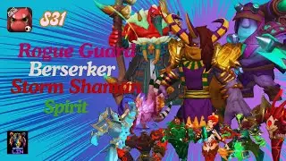 Rogue Guard n Friends - 3 Elite Legends  with Stone Armour - Auto Chess S31
