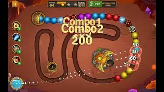Jungle Marble Blast Level 668