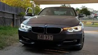 BMW F30 custom headlights