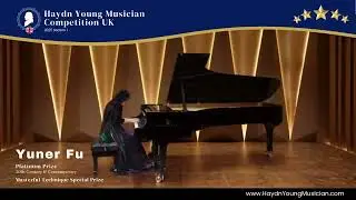 Winner Showcase | YUNER FU | Haydn Young Musician Competition UK