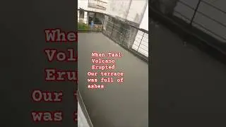 Извержение вулкана Тааль 13 января.