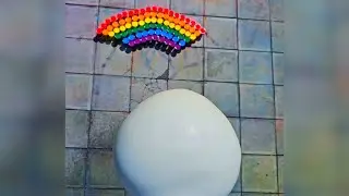 TOP 10 Rainbows! 🌈Breaking Glass Bottles and Balloon Drops! Crushing Crunchy & Soft Things!🔥