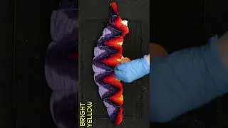 Tie Dye Halloween Wig-Wag #shorts