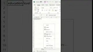 Auto adjust cell size when typing in Excel #Shorts  #datanalysis #tutorial #analytical