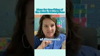 What's Your One Thing of the Month Subscription Box?