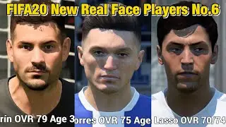 FIFA20 New Real Face Players No.6
