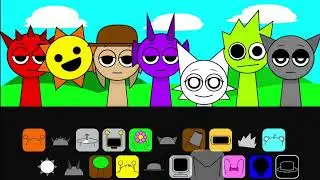 Incredibox Sprunki Sinner Edition But WITH LOVE SUS MOD! Raddy Gray sus Wenda Sprunki Cartoon USA