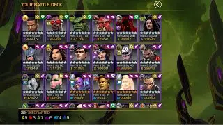 A familiar deck but upgraded 😈 full of 7*, mcoc Battlegrounds stream