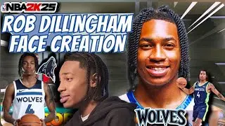 *MOST REALISTIC* BEST ROB DILLINGHAM FACE CREATION ON 2K25