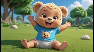 Baby Bear Stretch Stretch Warm | Cozy Kids Song | Gentle Nursery Rhyme for Toddlers & Preschoolers