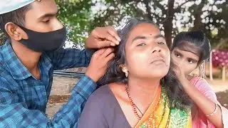 Heavy Lice Picking Remove For Women And Real Voice ||