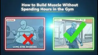 How to Build Muscle Without Spending Hours in the Gym !!