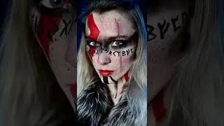 God of War inspired makeup | Valhalla Calling - Miracle of Sound