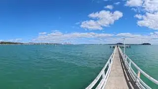 Orakei Wharf Auckland in 360&deg; | Peaceful Waterfront Walk