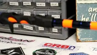 Custom Built Swimbait Rod Featuring American Tackle Ti-Forged Guides #americantackle
