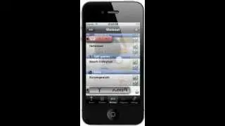 FitnessLog iPhone App. Demo Video