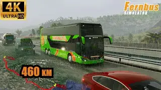 4K UltraHd | Lyon-Nice | Setra TopClass S 531 DT | Fernbus Simulator | Logitech G29