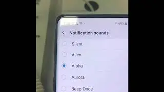 Samsung Galaxy S10 Notification Tones