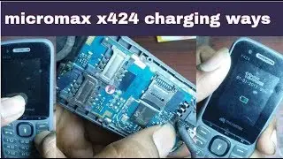 micromax x424 charging ways