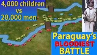 Children's Battle, War of the Triple Alliance, Paraguay vs Argentina, Brazil and Uruguay, Acosta &Ntilde;u