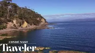 Satellite Island off of Tasmania