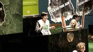 Felix Finkbeiner addresses United Nations with speech to open the International Year of Forests 2011