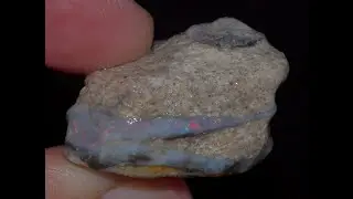 47.50cts Mintabie Rare Rough Gem Opal (MR289)@opalqueen