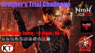 Nioh 2 Splitstaff No-Damage vs Saika Magoichi | Crusher Trials Challenge Run