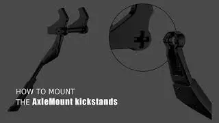 AXLE MOUNT KICKSTAND  CL KA125
