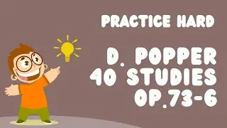 D. Popper 40 Studies op.73-6 (2025)