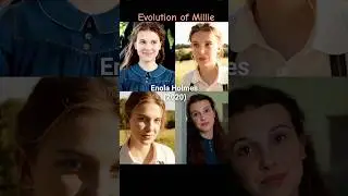 Millie&rsquo;s growth #eleven #millie #enolaholmes #strangerthings #strangerthings5 #netflix #finn #noah