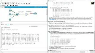 5.4.13 Packet Tracer - Configure Extended IPv4 ACLs - Scenario 2
