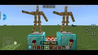 Armour stand dance in minecraft 💀 #technogamer