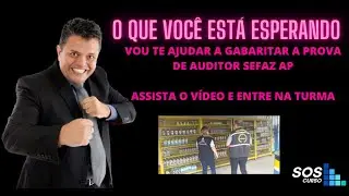PARTICIPE DA NOSSA TURMA POS PROVA SEFAZ AP - PROFESSOR TUD&Atilde;O TE MOSTRA COMO GABARITAR - PARTE I