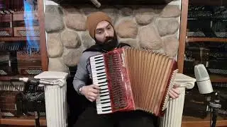 7757 - Red Paolo Soprani Piano Accordion LM 41 120 $559