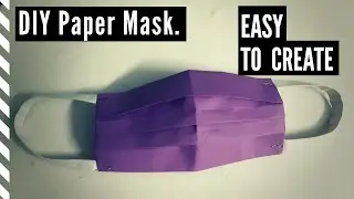 DIY Paper Mask | Creatoscape
