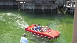 Amphibious Car in Fishtown, Leland, MI